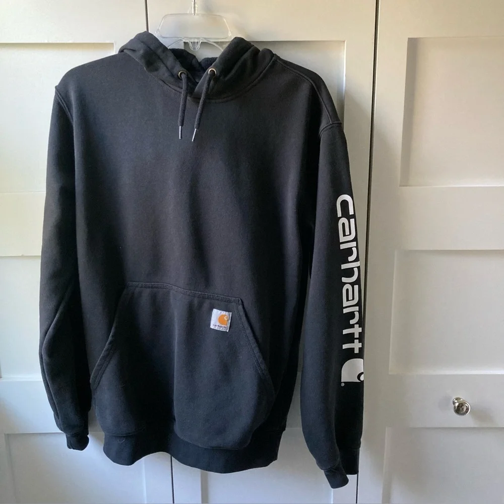 Carhartt Black Hooded Sweatshirt